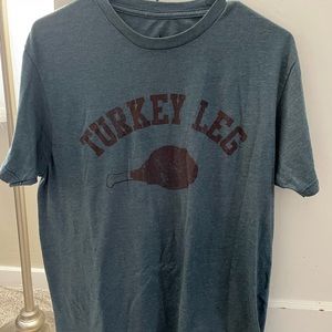 Disney Parks Turkey Leg T Shirt Size Medium